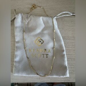 Kendra scott gold necklace